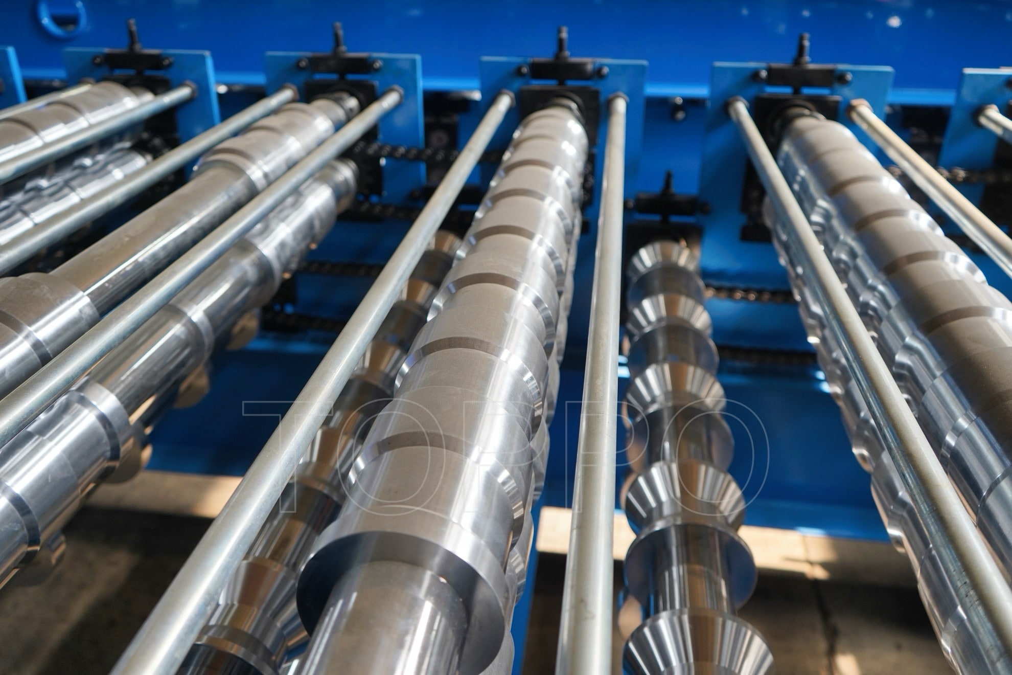 Curving Glazed Tile & IBR Double Layer Roll Forming Machine