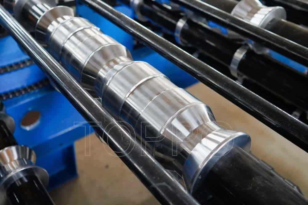 Double Layer Roofing Sheet Roll Forming Machine with PLC Control System