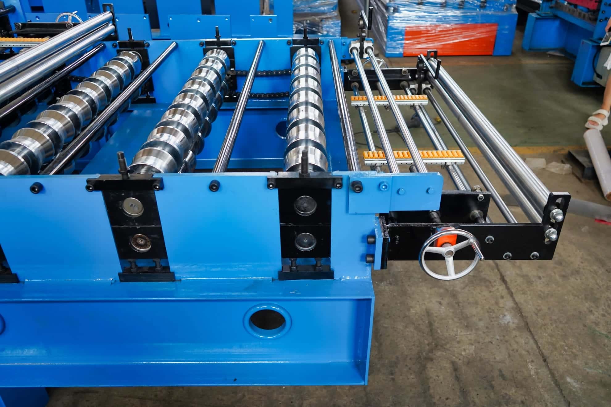 IBR Glazed Tile & Curving Double Layer Roll Forming Machine