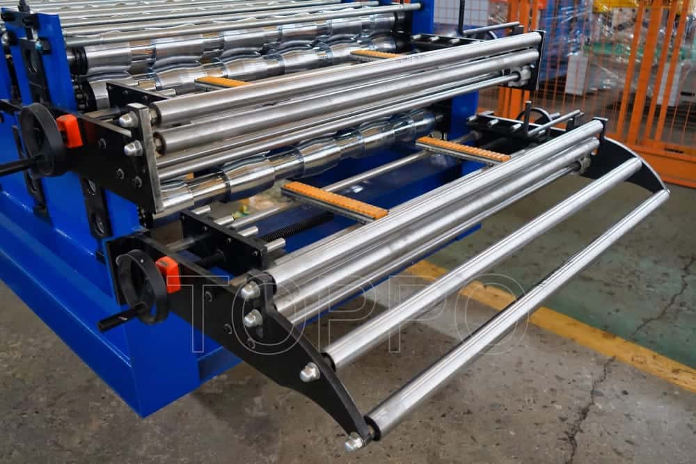 Advanced Double Layer Roofing Sheet Roll Forming Machine Production Line