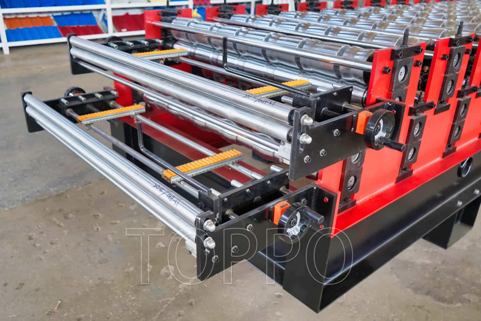 Heavy Duty Double Layer Roll Forming Machine for Metal Roofing Sheets