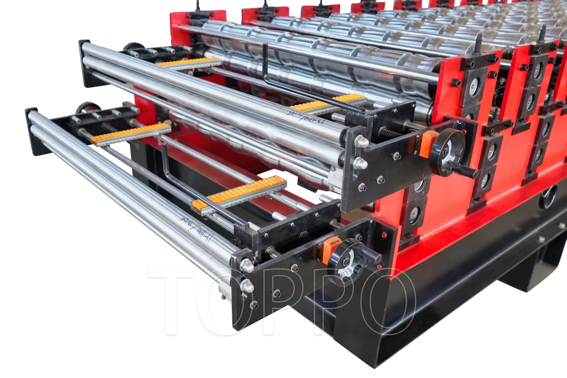 686/760 Double Layer Roll Forming Machine for Metal Roofing Sheets