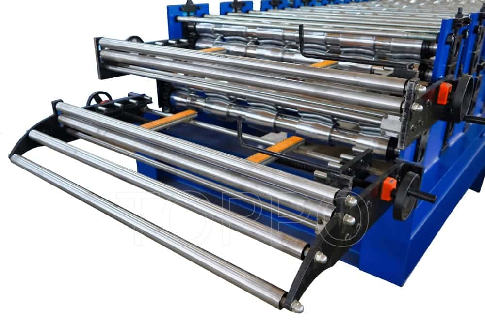 Advanced Double Layer Roofing Sheet Roll Forming Machine Production Line