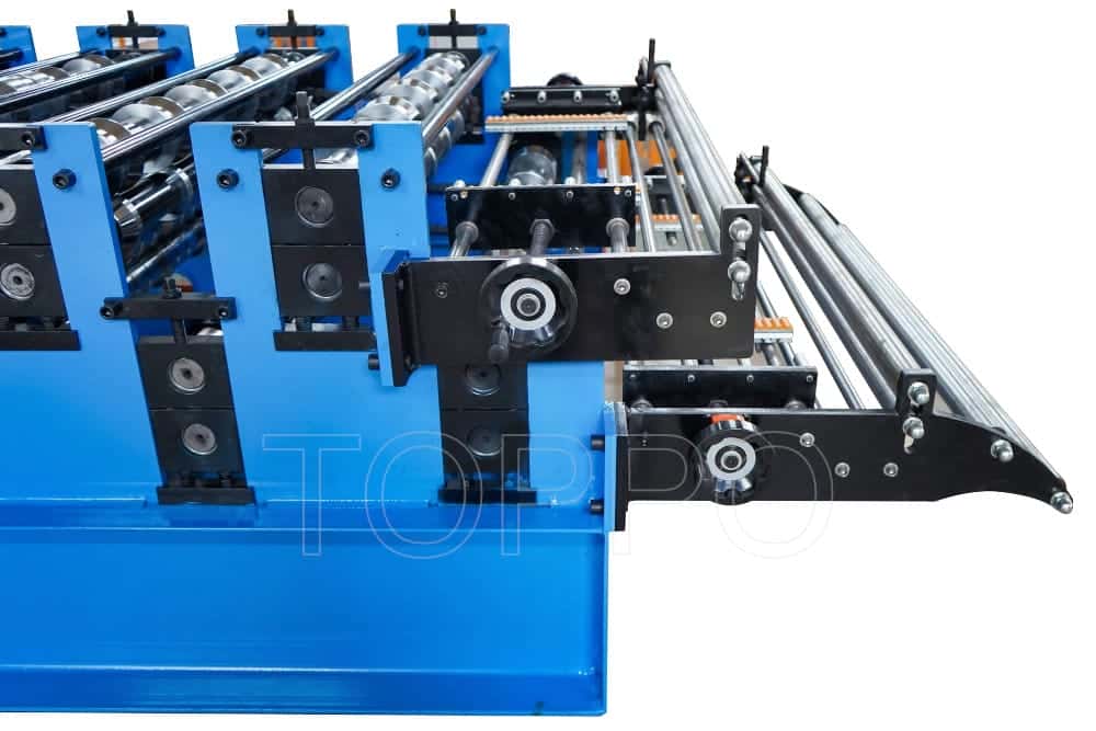 Double Layer Roofing Sheet Roll Forming Machine with PLC Control System