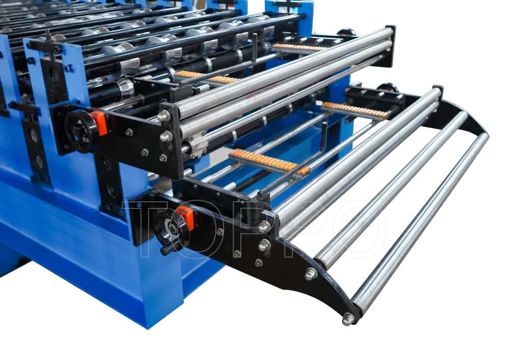 Double Layer Roofing Sheet Roll Forming Machine with PLC Control System