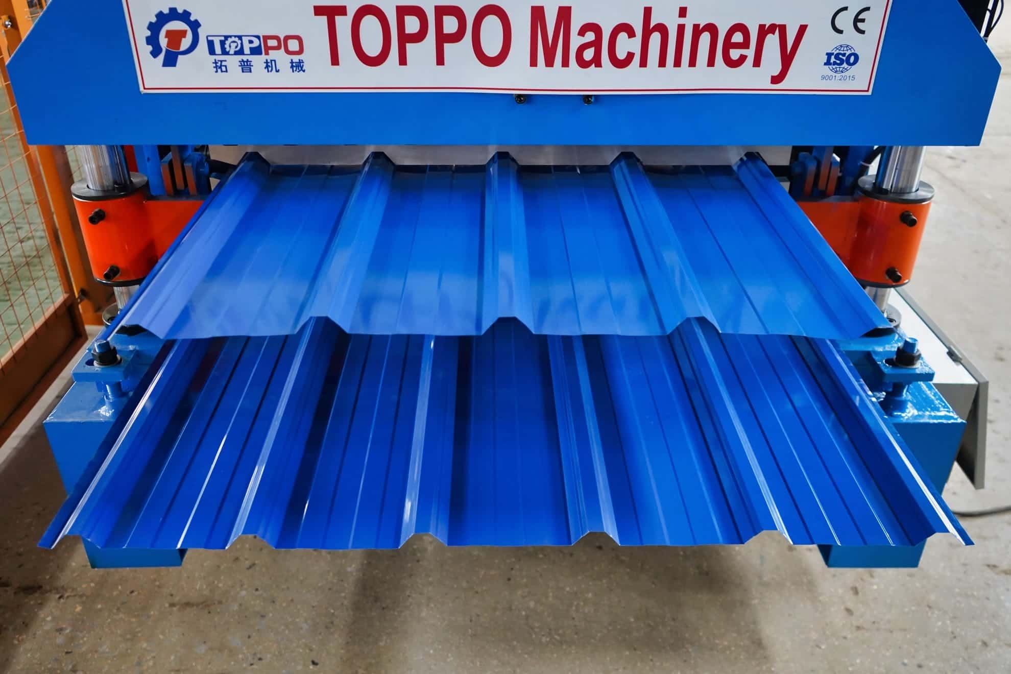 High Efficiency Double Layer Metal Roofing Sheet Roll Forming Machine Line