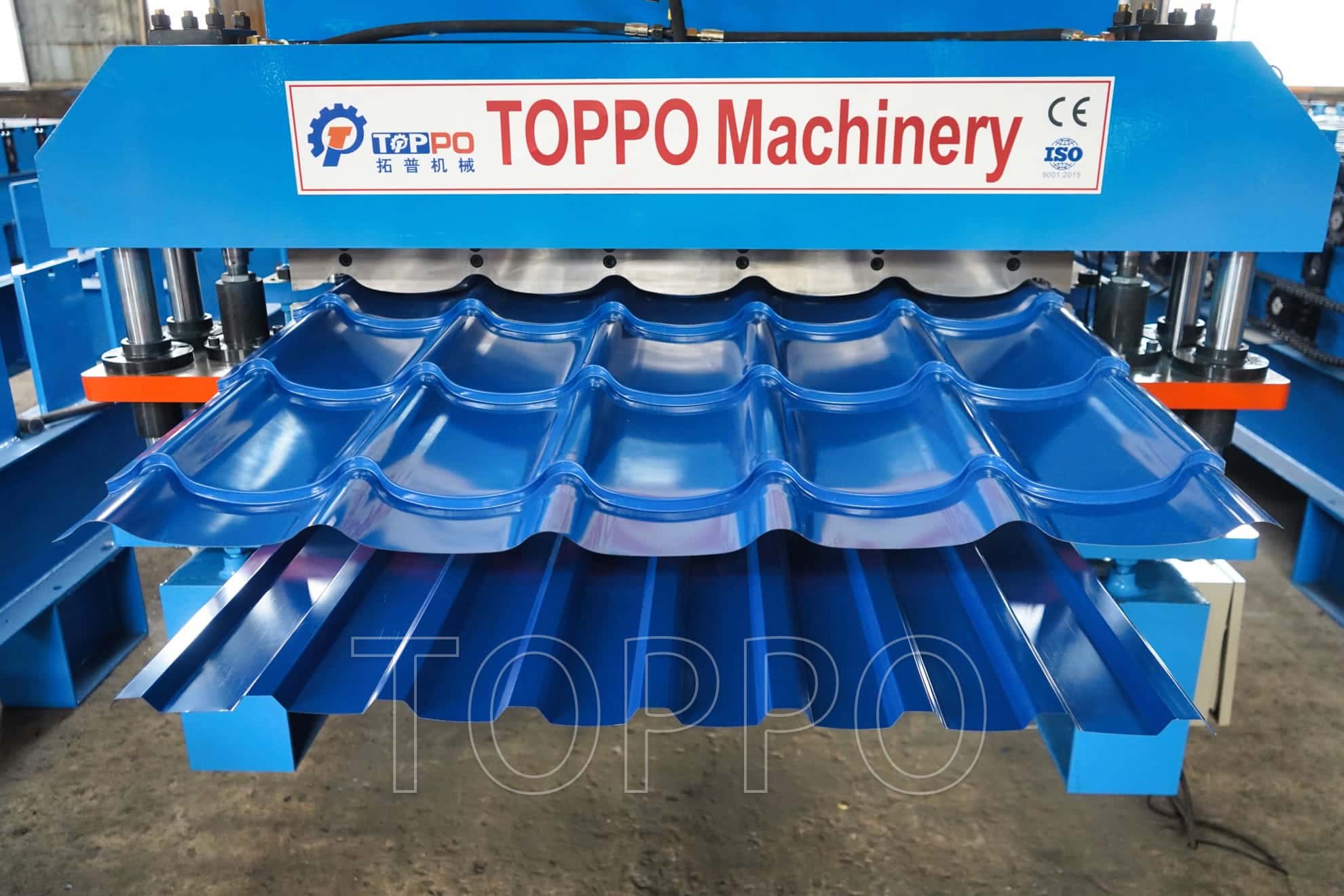 PLC Controlled Double Layer Roll Forming Machine