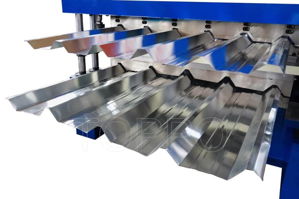 Advanced Double Layer Roofing Sheet Roll Forming Machine Production Line