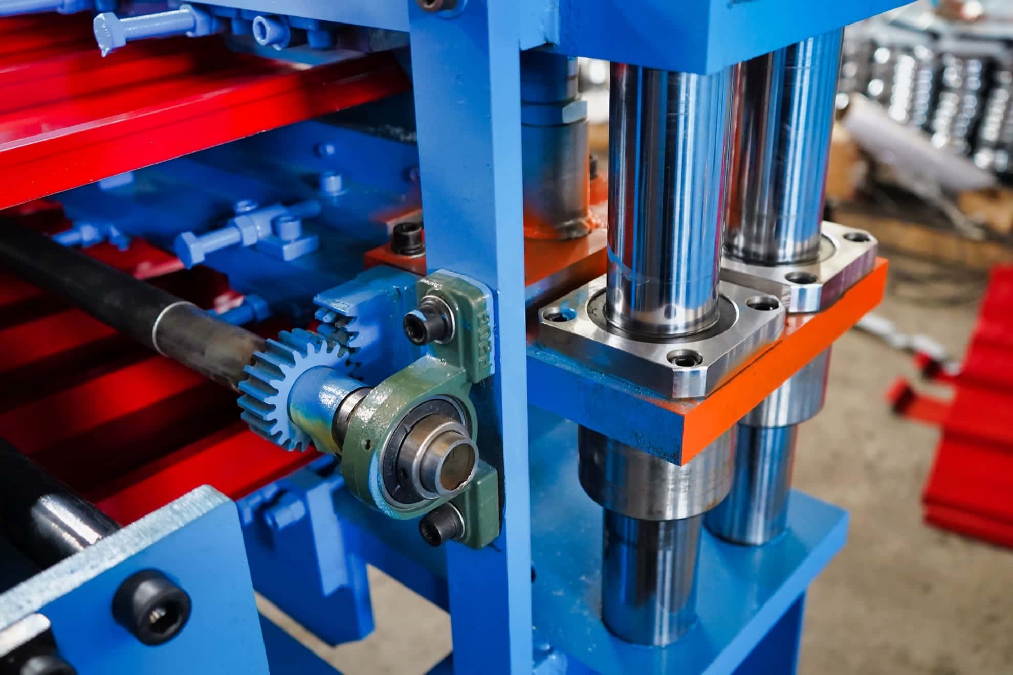 Automatic Double Layer Corrugated Roofing Sheet Roll Forming Machine