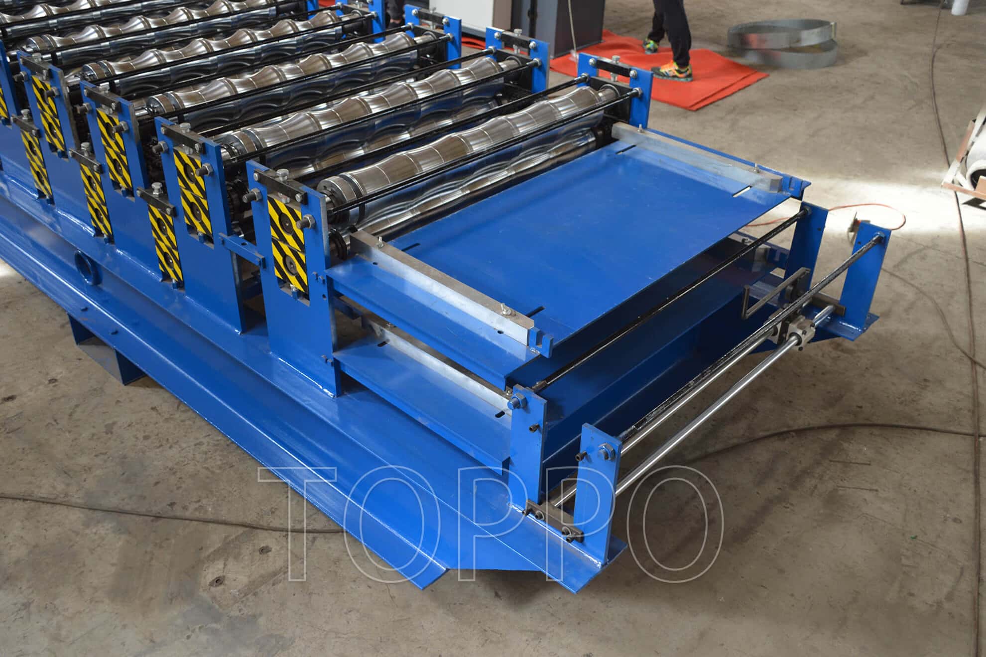 Double Layer Aluminum Sheet Roll Forming Machine