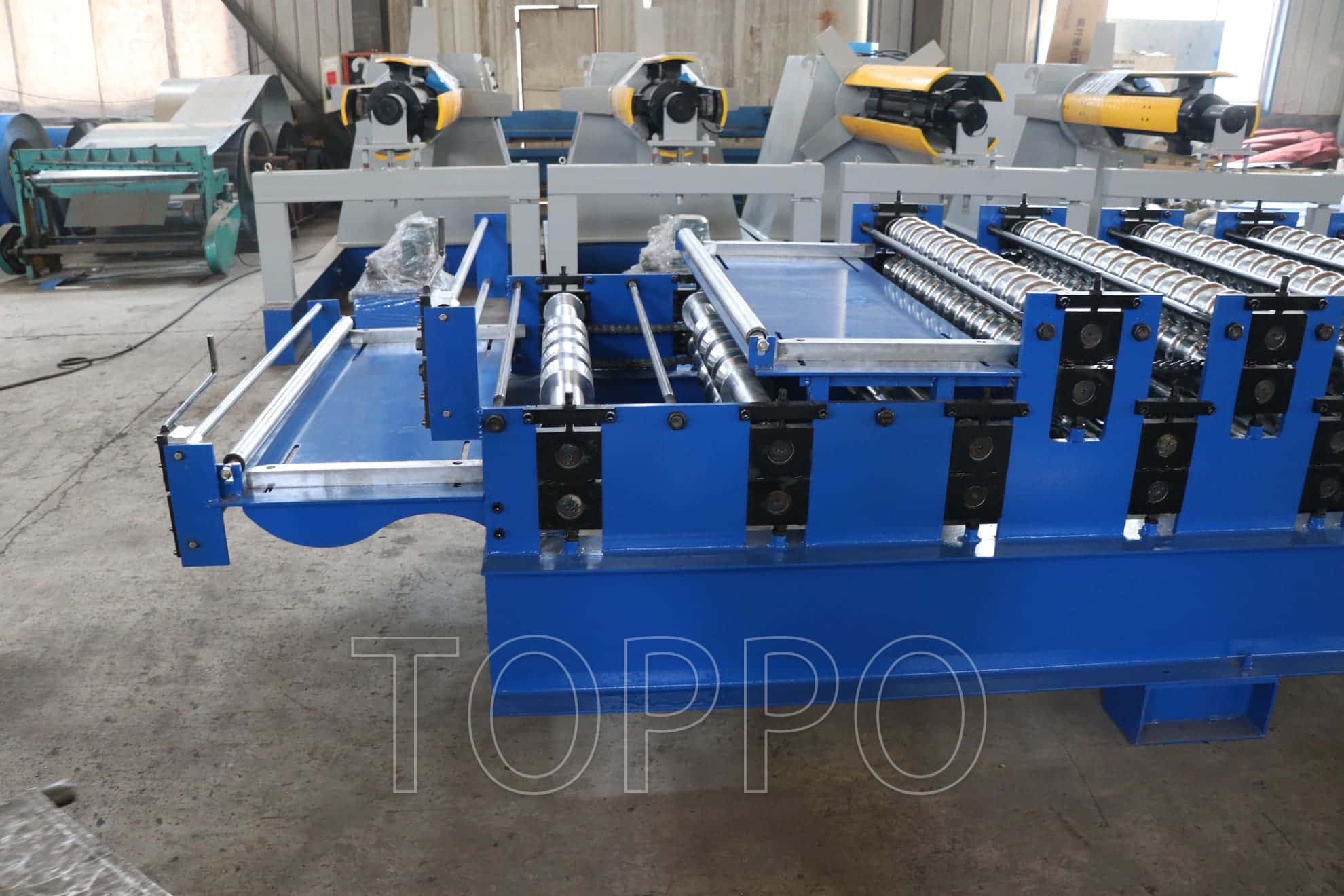Hydraulic Double Layer Roll Forming Machine for Metal Roofing Sheets