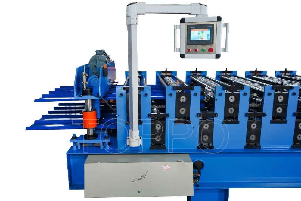 Double Layer Roofing Sheet Roll Forming Machine with PLC Control System