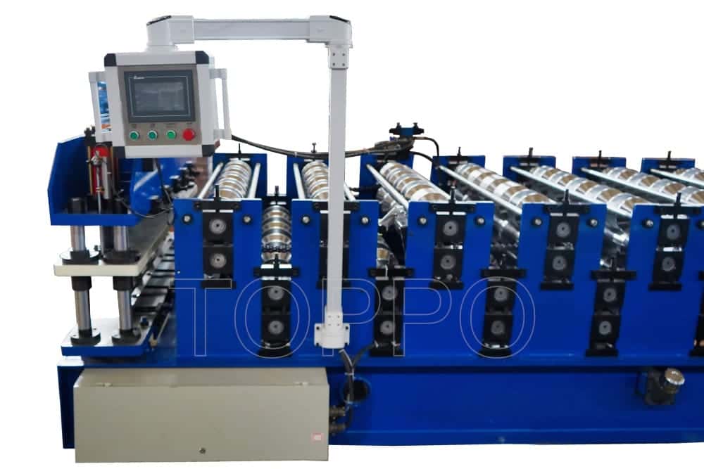 Advanced Double Layer Roofing Sheet Roll Forming Machine Production Line