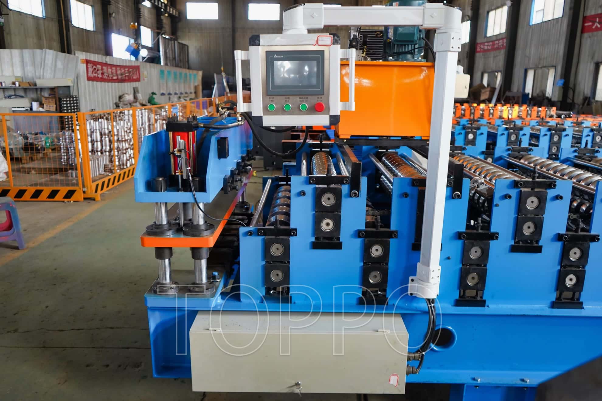 High Speed Double Layer Roll Forming Machine for Metal Roofing Sheets