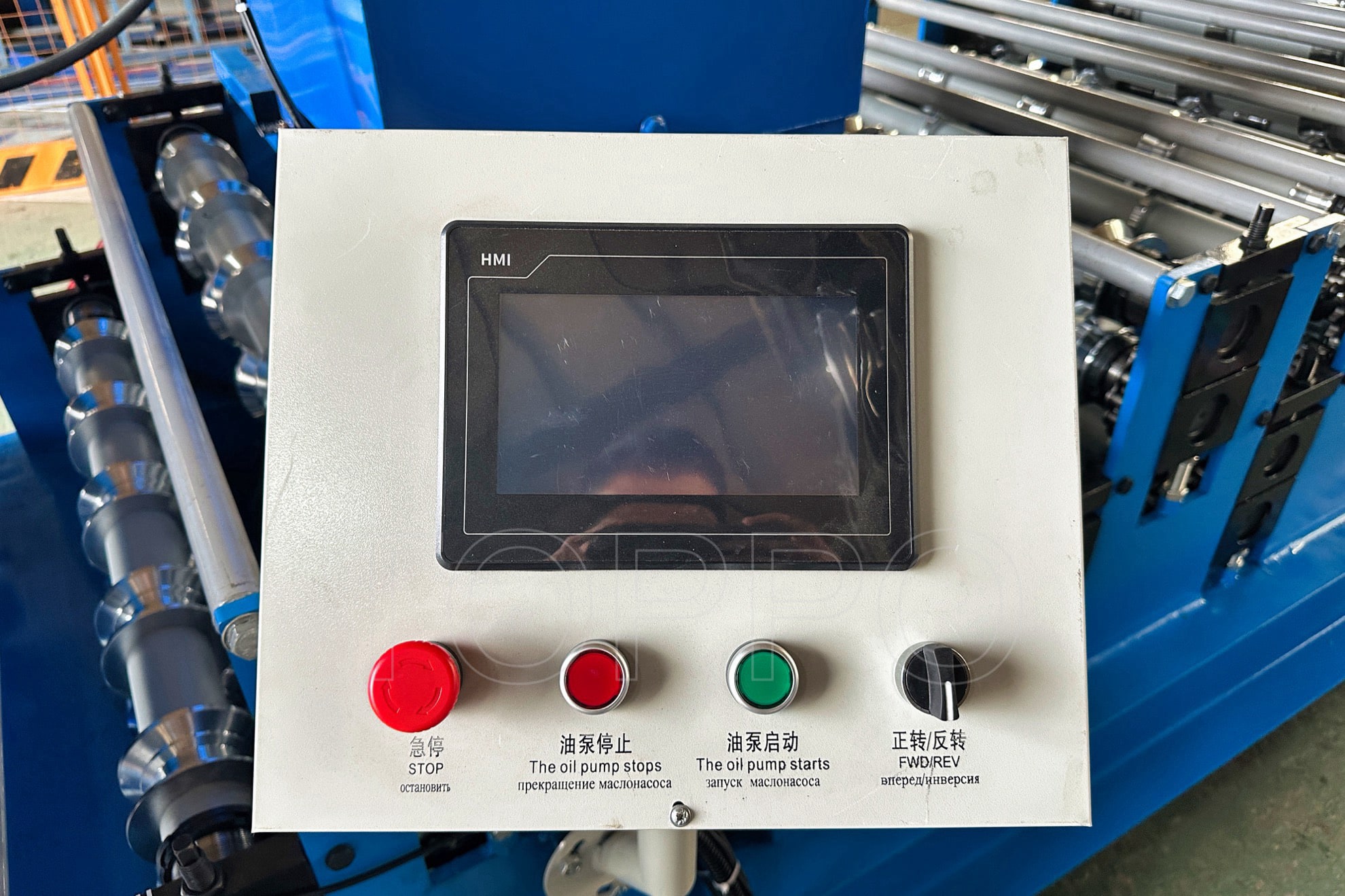 Compact Double Layer Roll Forming Machine