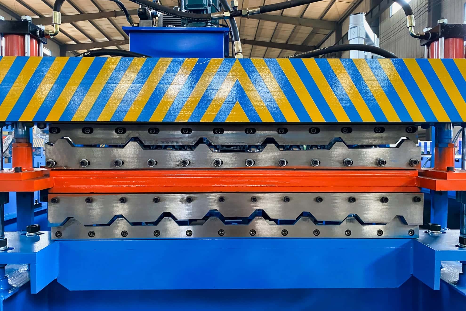 IBR Glazed Tile & Curving Double Layer Roll Forming Machine