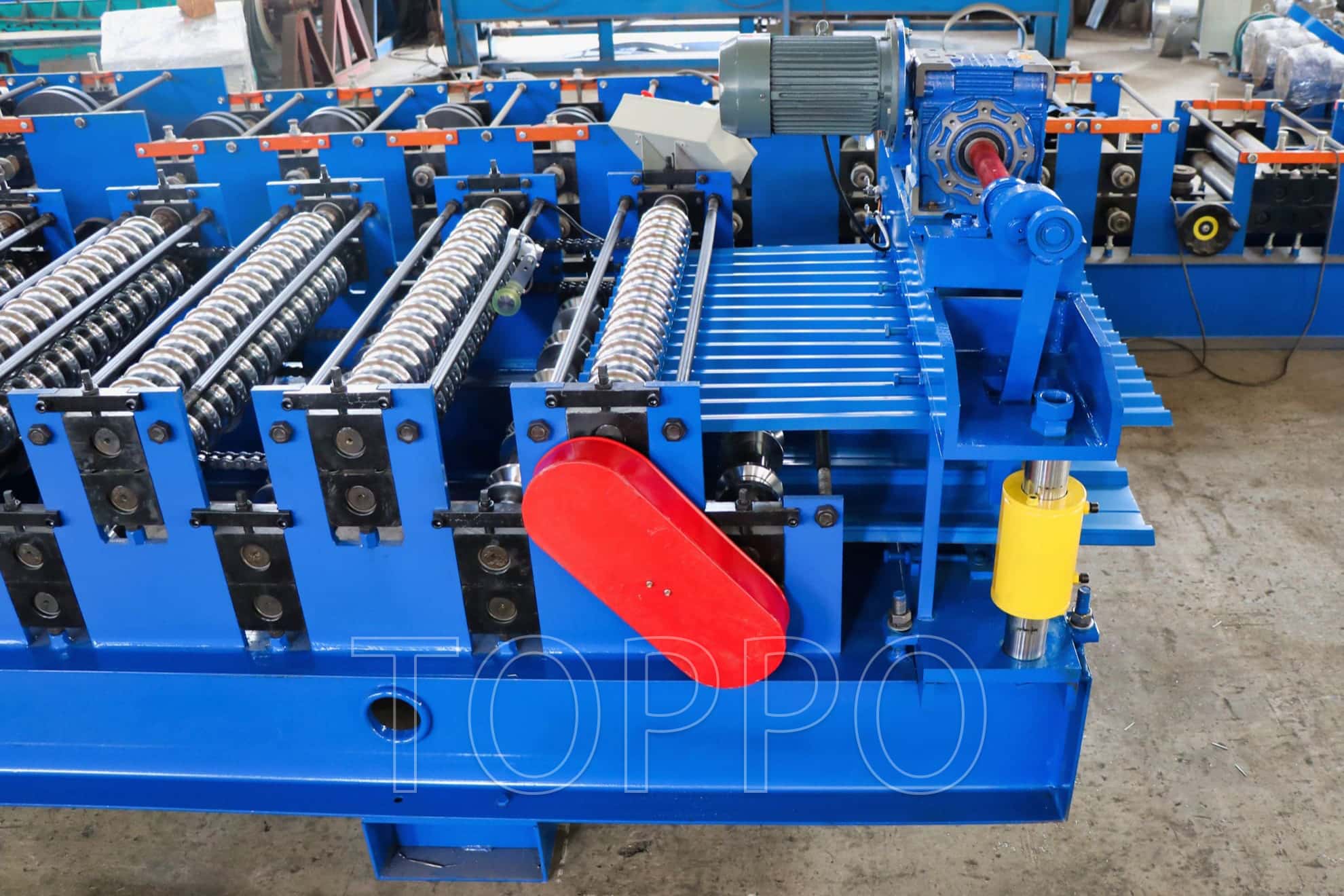 High-Output Double Layer Roll Forming Machine for Sheet Metal Production