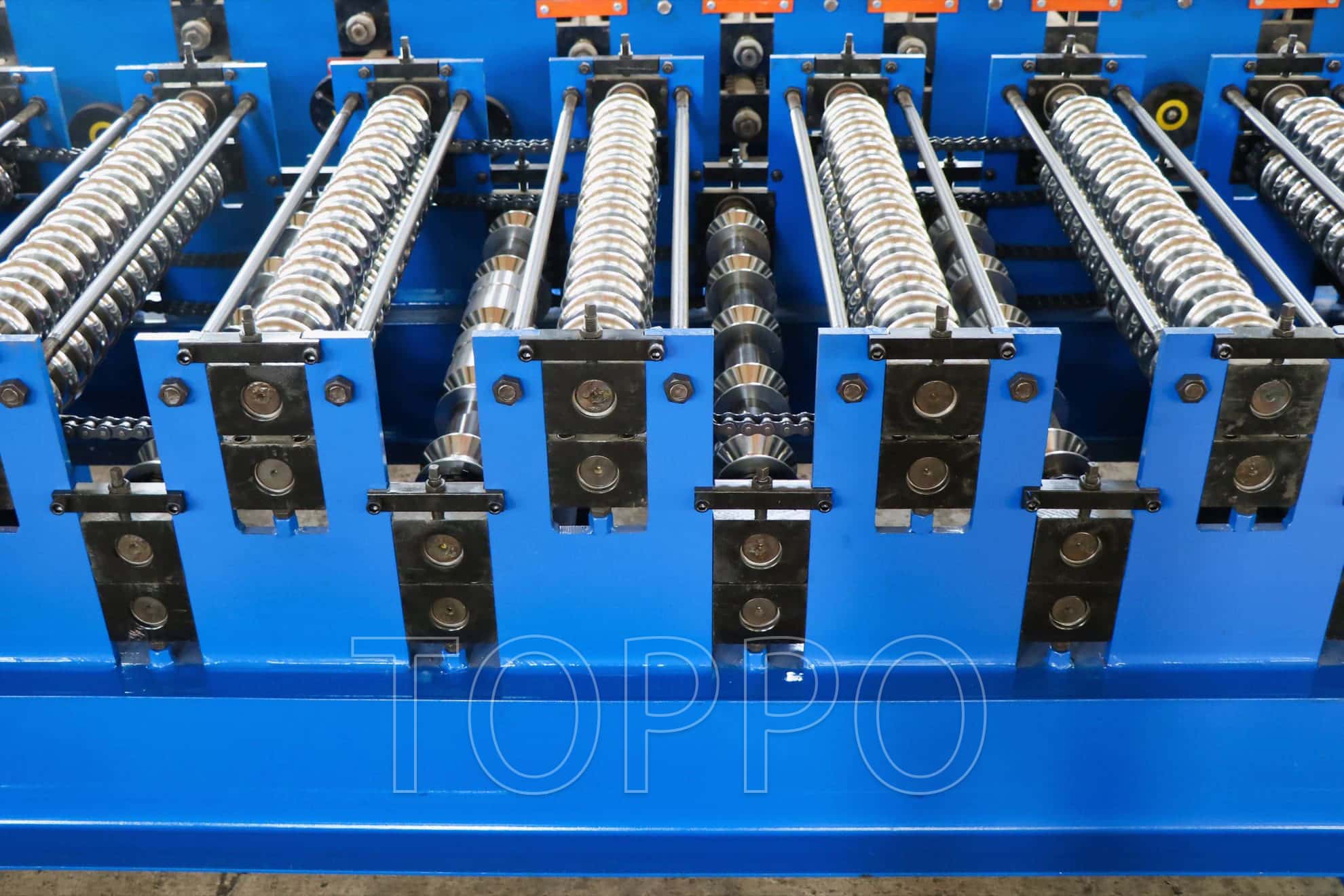 Single Layer Corrugated Roofing Sheet Roll Forming Machine