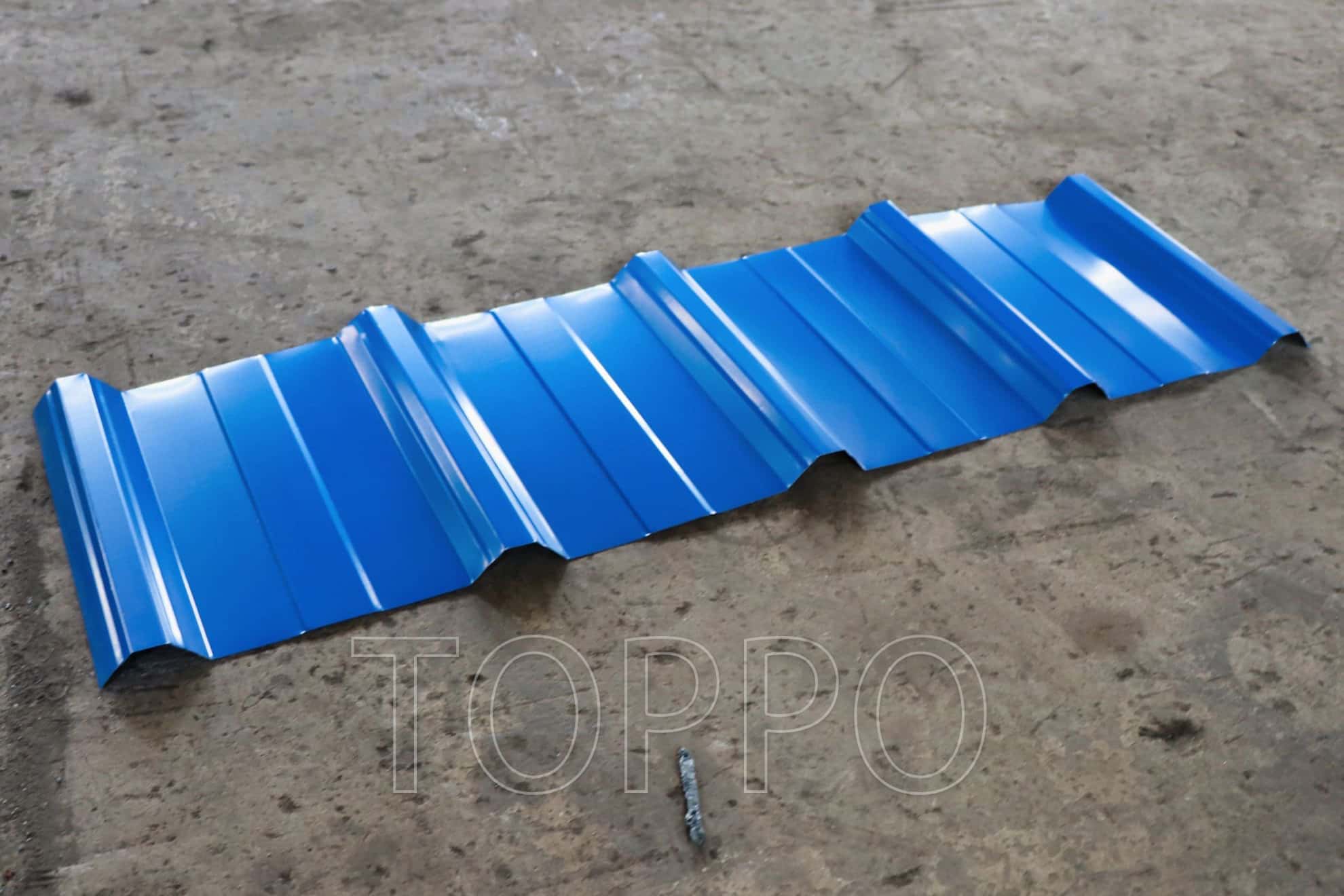 Automatic Aluminum Steel Corrugated Roofing Panel Roll Forming Machine