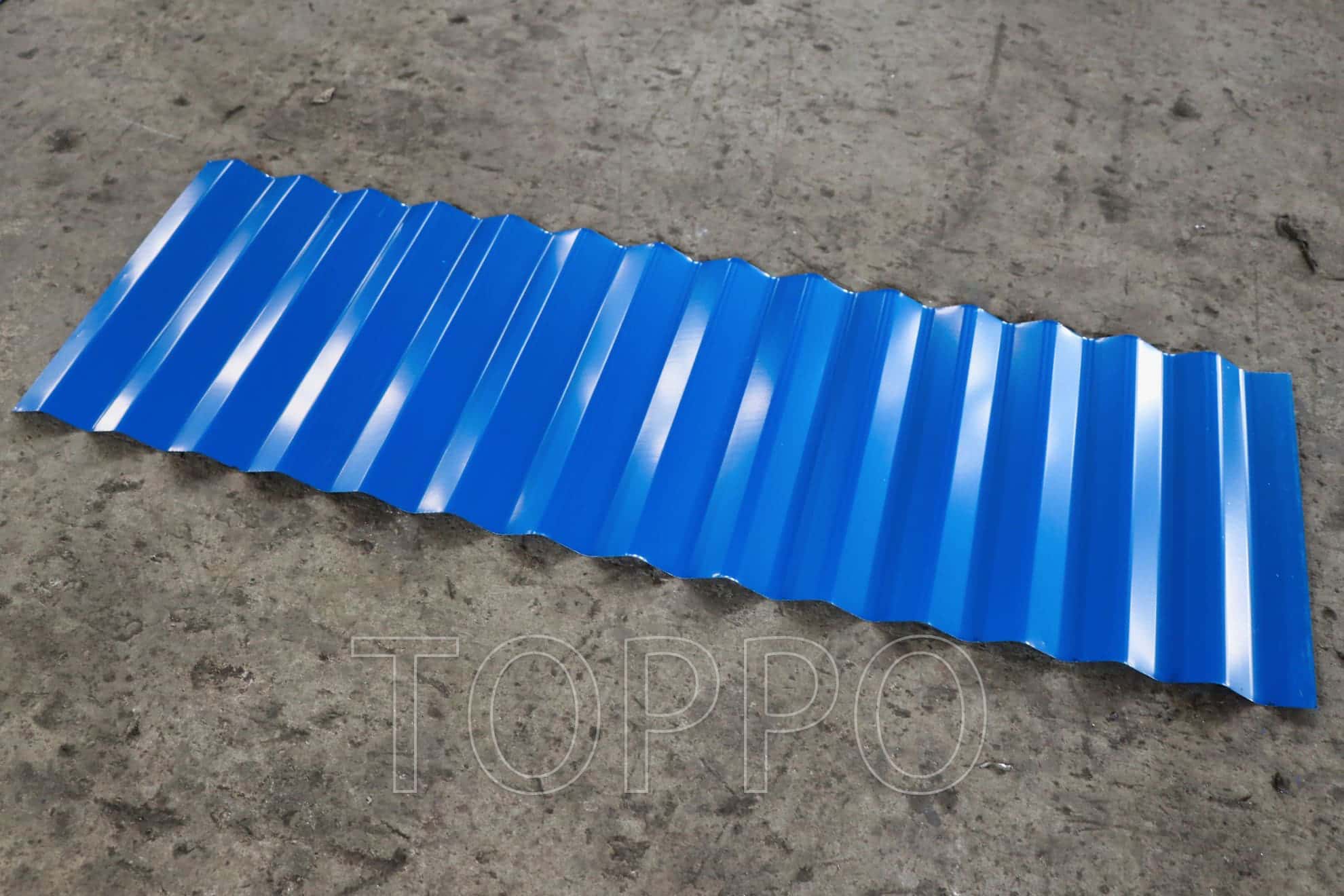 Single Layer Corrugated Roofing Sheet Roll Forming Machine