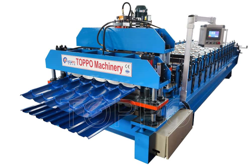 PLC Controlled Double Layer Roll Forming Machine