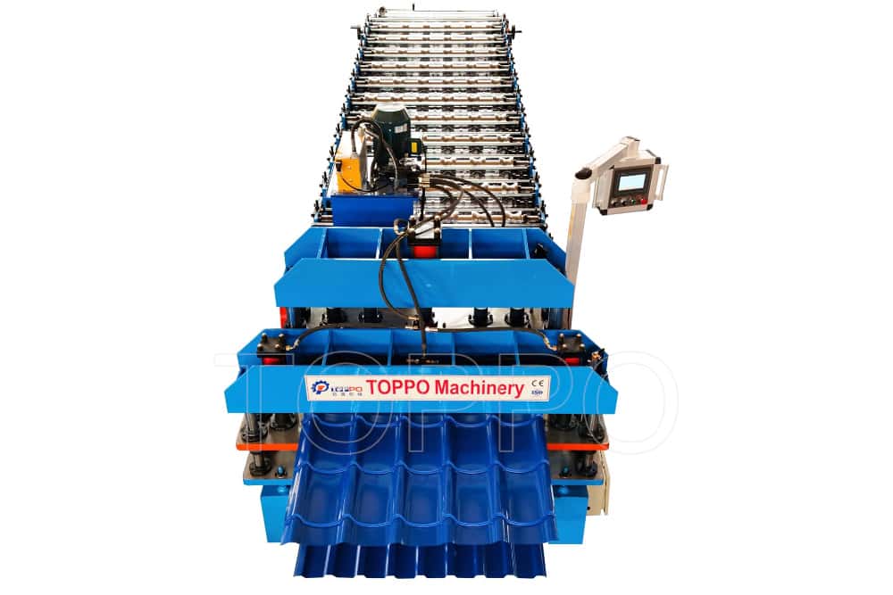 PLC Controlled Double Layer Roll Forming Machine