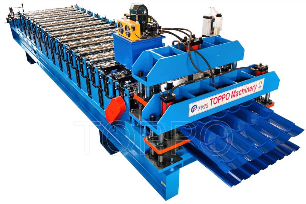PLC Controlled Double Layer Roll Forming Machine