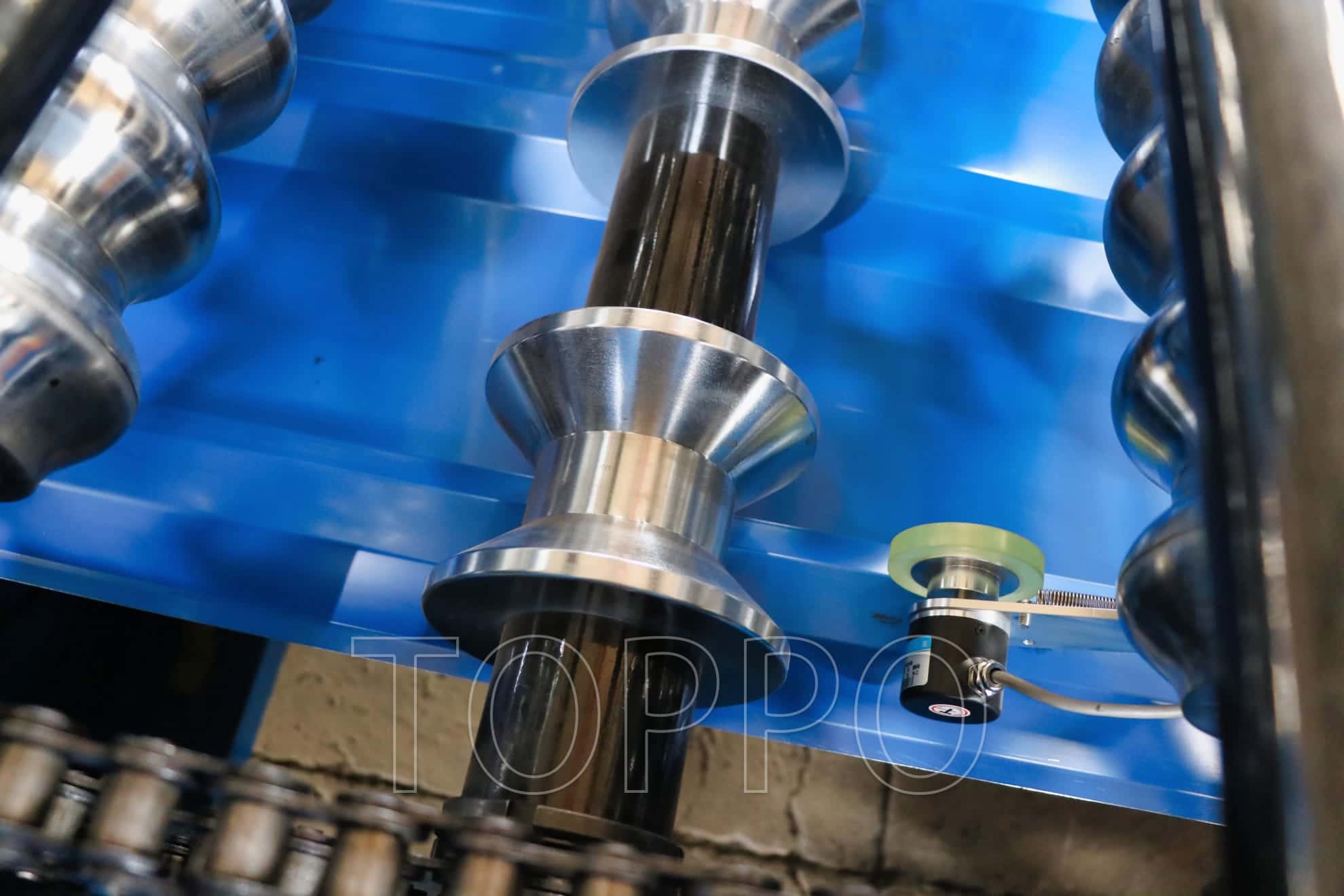 840/850 Electric Shear Double Layer Roll Forming Machine