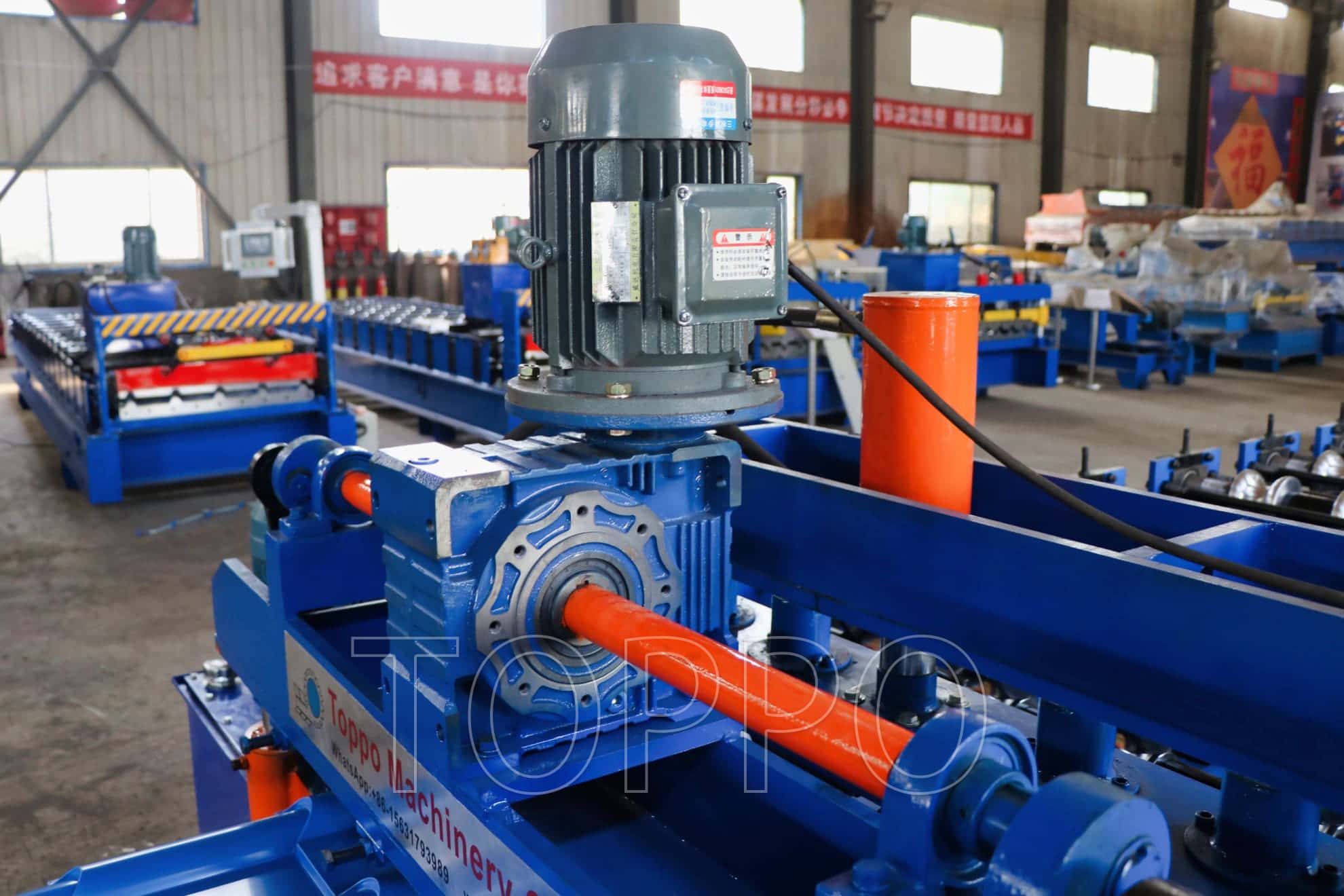 PLC Controlled Double Layer Roll Forming Machine