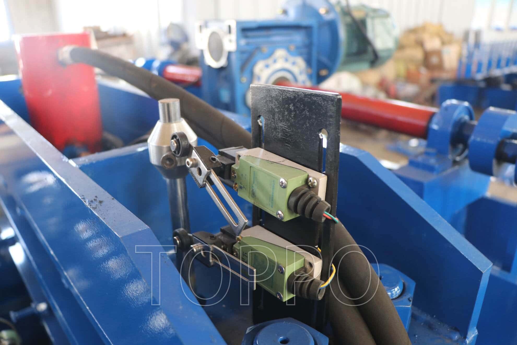 Electric Shear Bamboo Profile Double Layer Roll Forming Machine