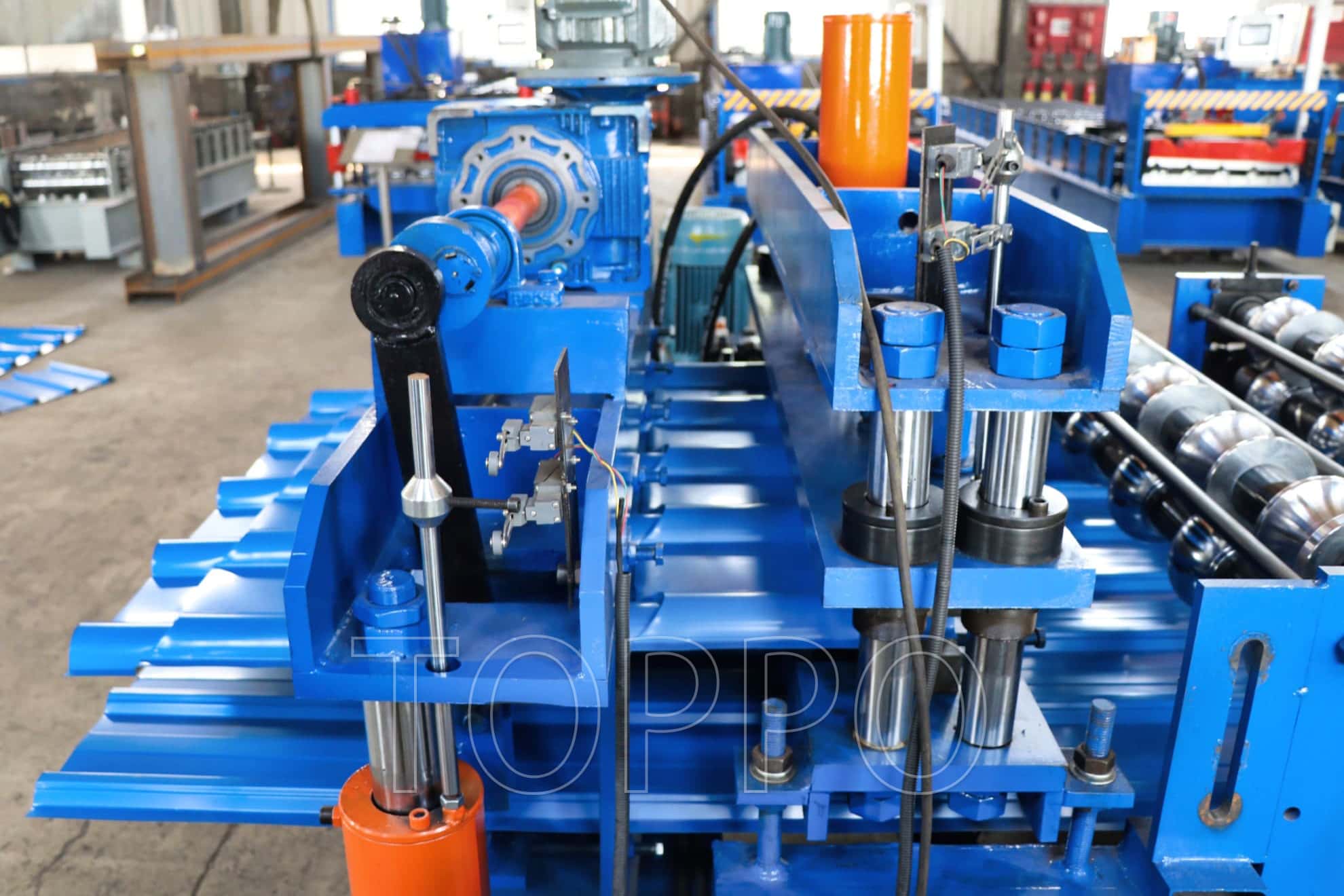 PLC Controlled Double Layer Roll Forming Machine