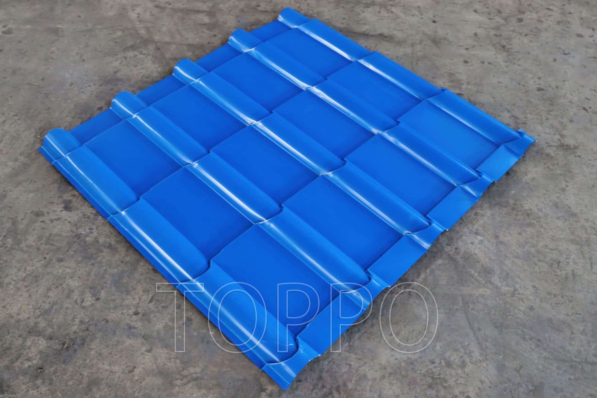 Heavy Duty Double Layer Roll Forming Machine for Glazed Roofing Panels
