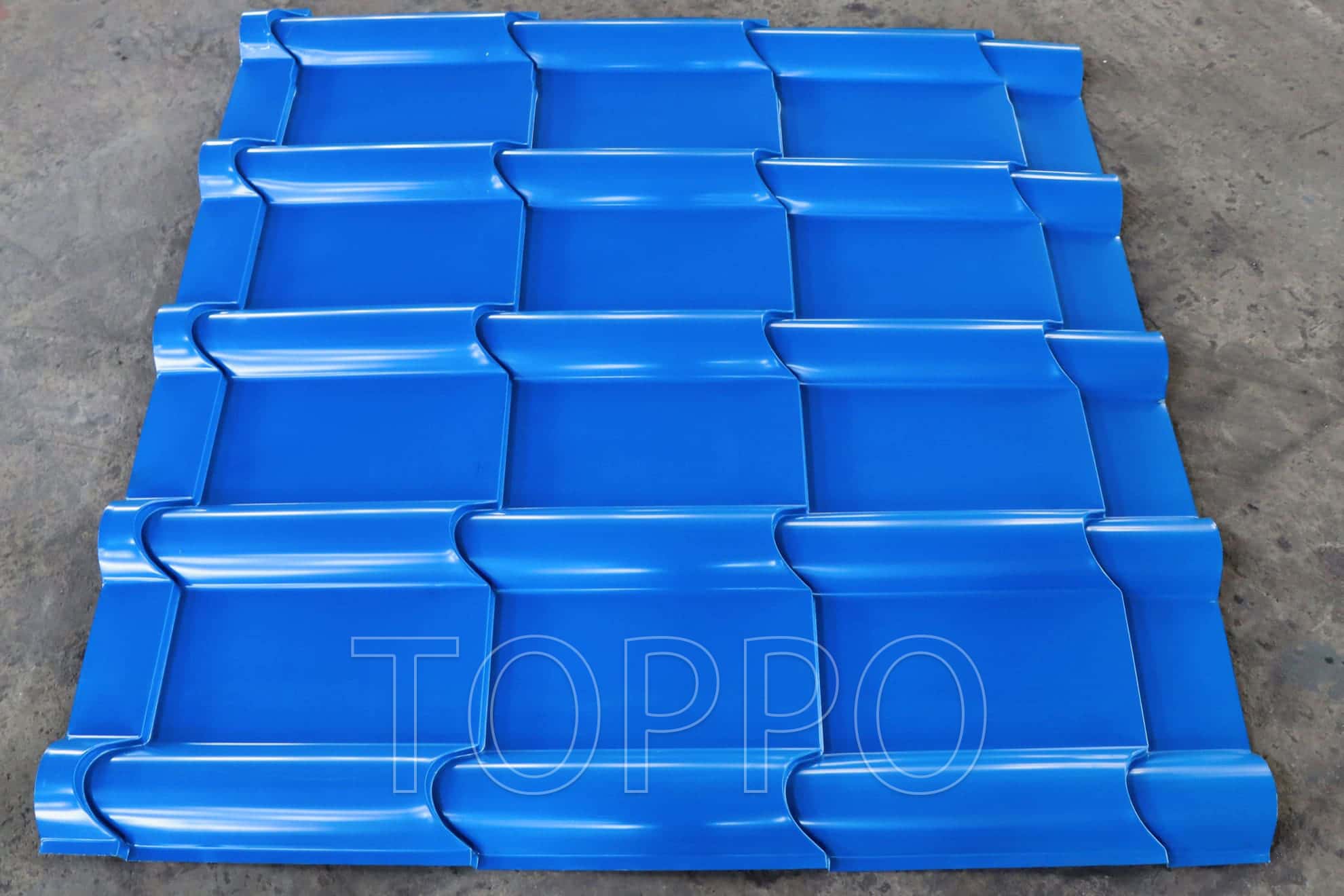 Heavy Duty Double Layer Roll Forming Machine for Glazed Roofing Panels