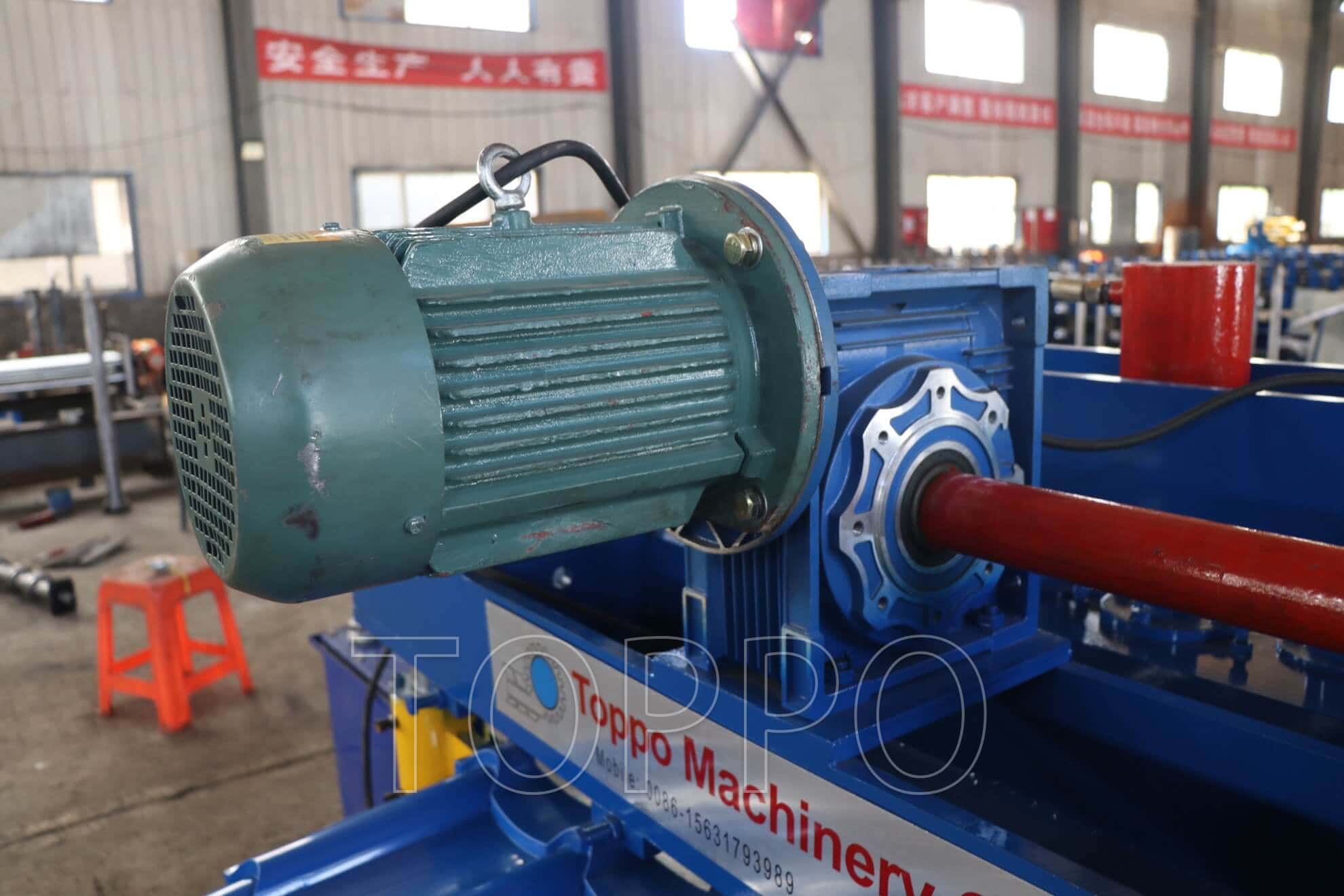 Electric Shear Bamboo Profile Double Layer Roll Forming Machine