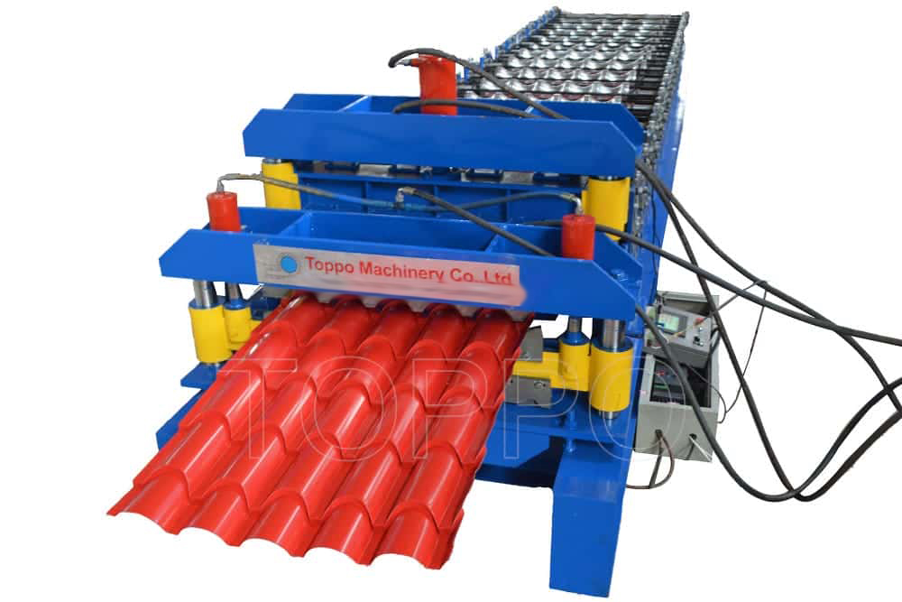 High Precision Double Layer Roll Forming Machine with PLC Control