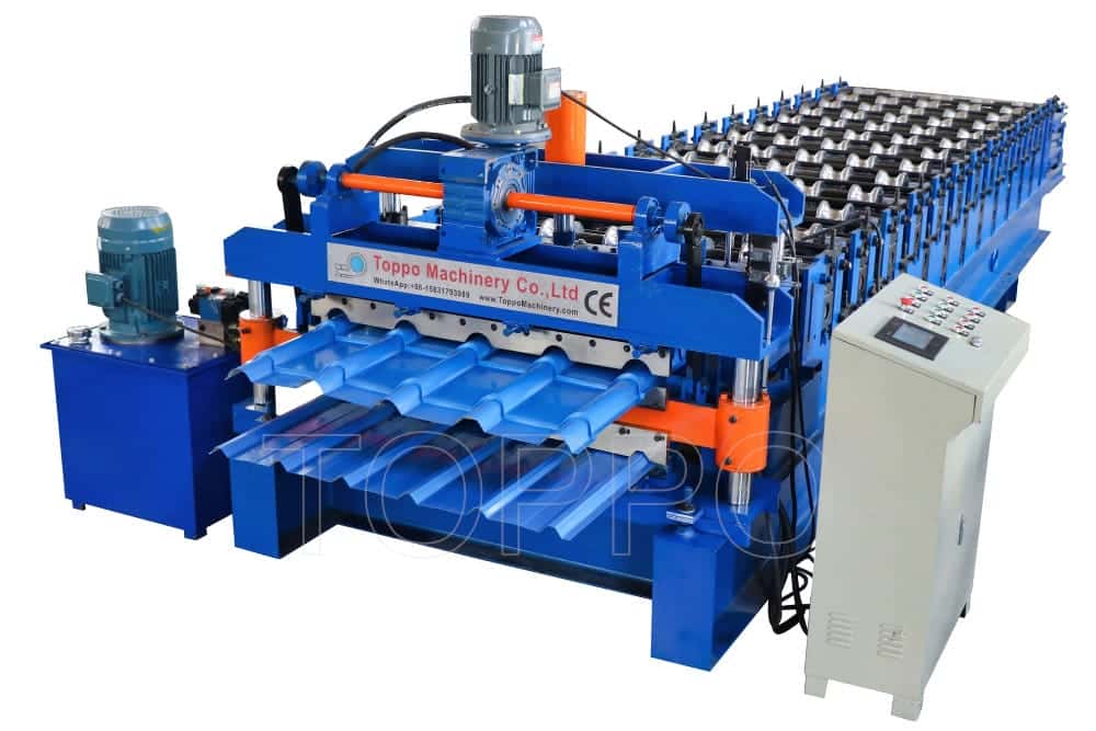 PLC Controlled Double Layer Roll Forming Machine