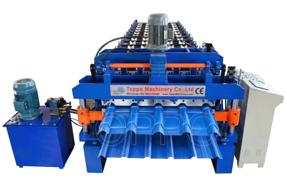 PLC Controlled Double Layer Roll Forming Machine