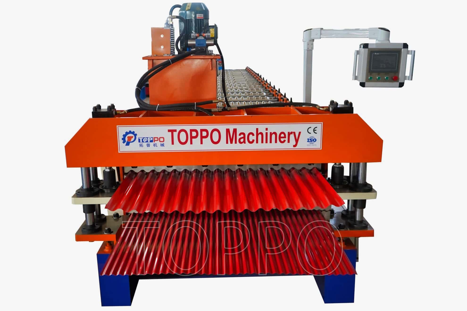 High Efficiency Double Layer Roll Forming Machine for Metal Roofing Sheets