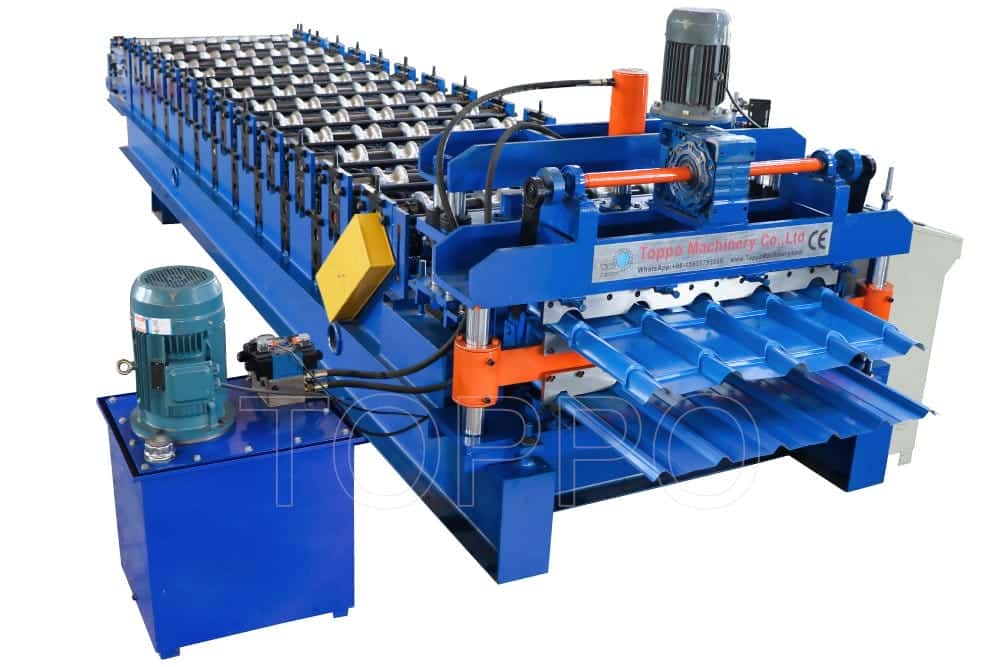 PLC Controlled Double Layer Roll Forming Machine