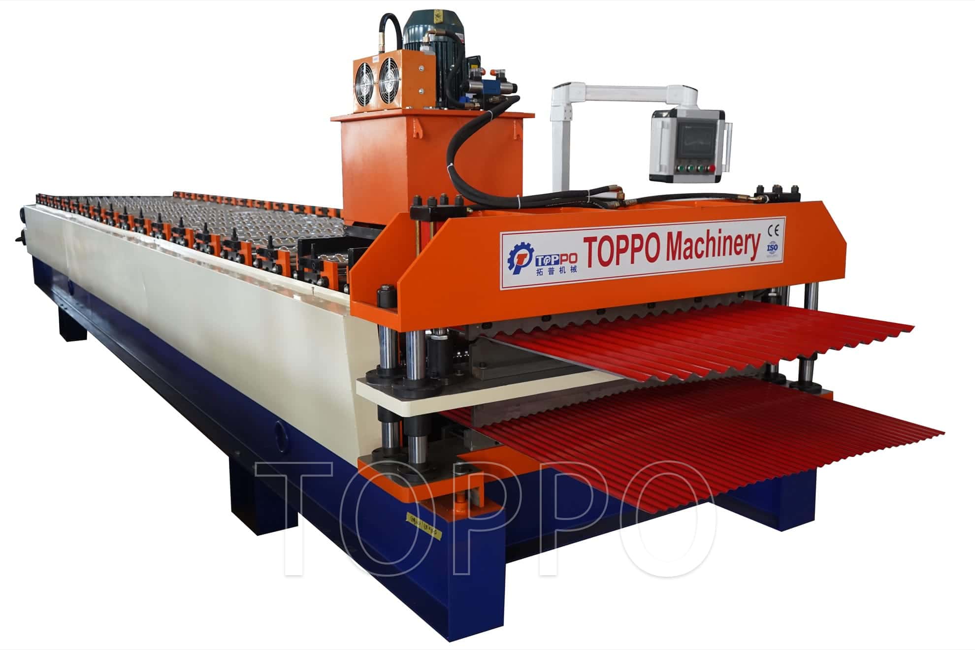High Efficiency Double Layer Roll Forming Machine for Metal Roofing Sheets
