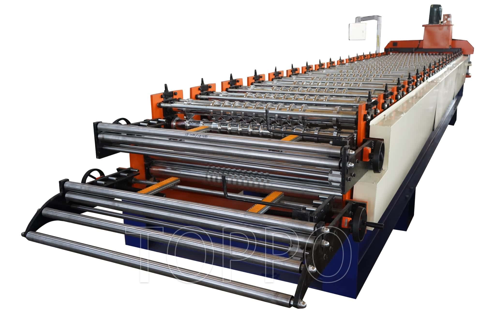 High Efficiency Double Layer Roll Forming Machine for Metal Roofing Sheets