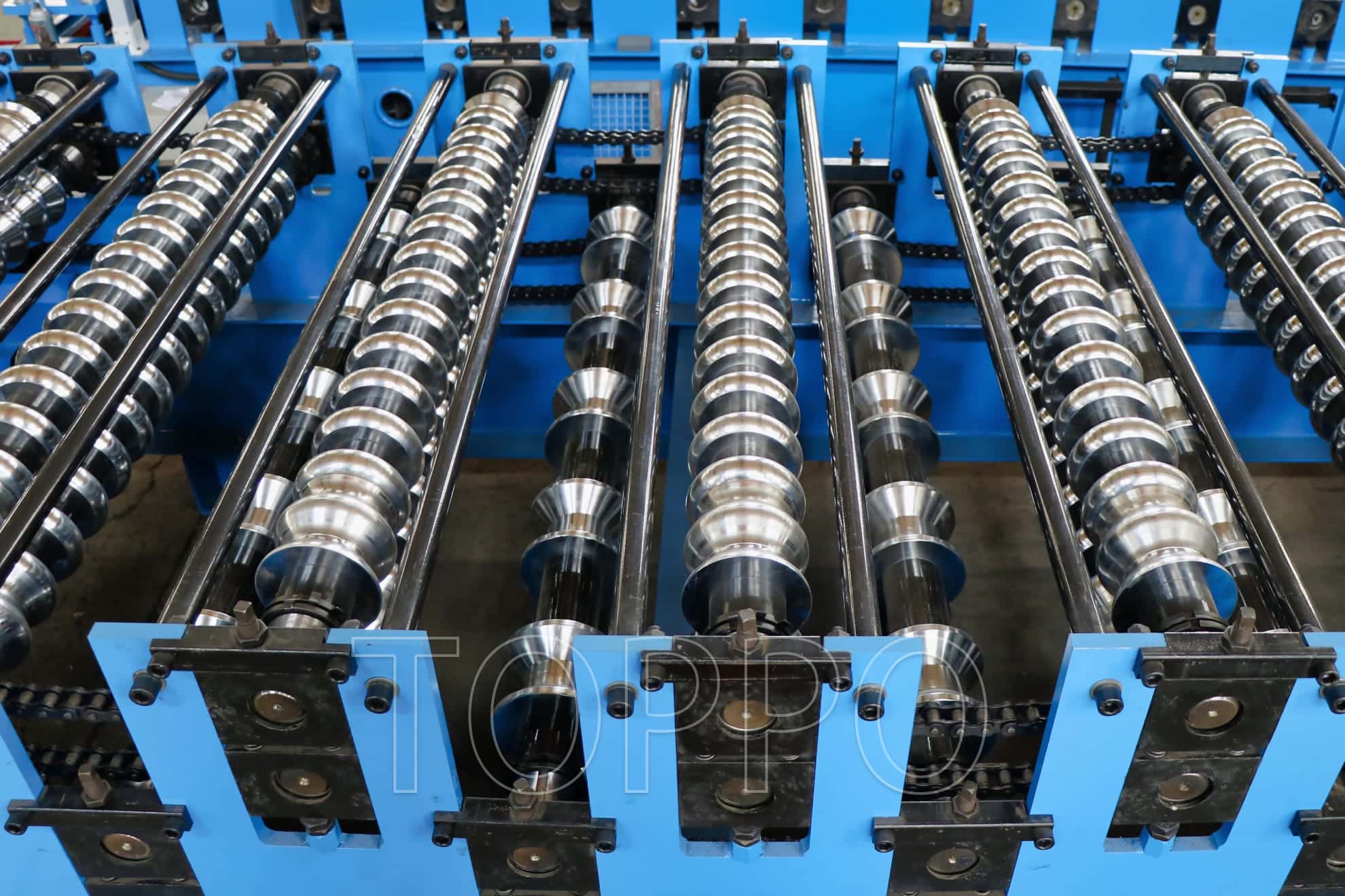 840/850 Electric Shear Double Layer Roll Forming Machine