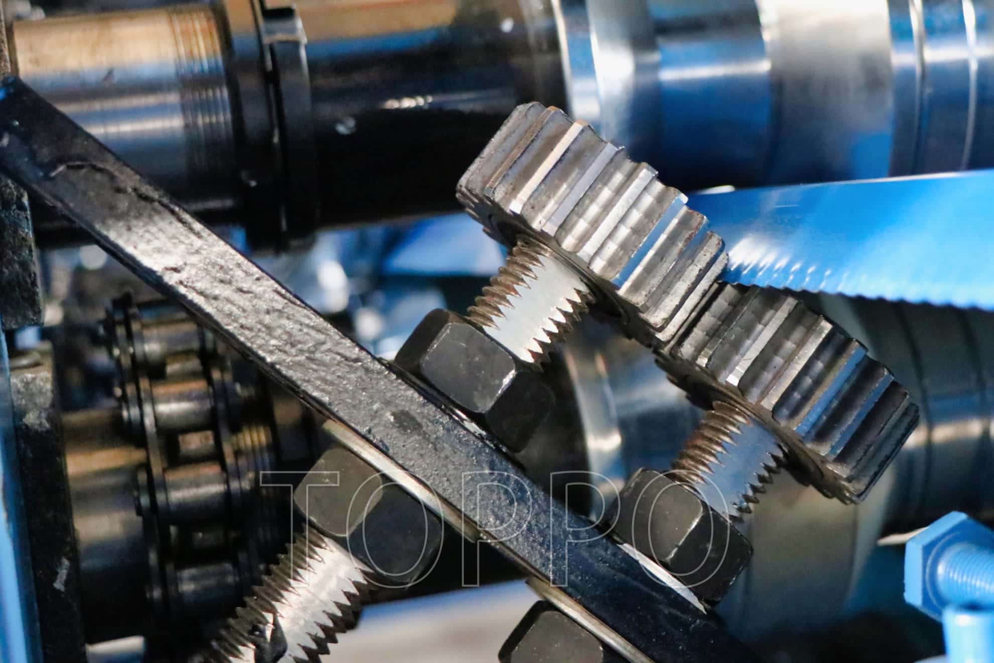 840/850 Electric Shear Double Layer Roll Forming Machine