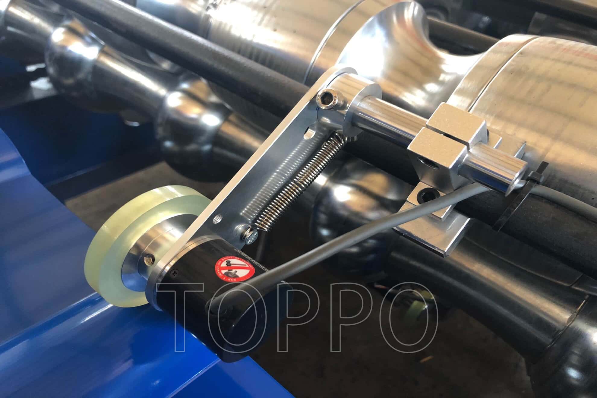 Electric Shear Bamboo Profile Double Layer Roll Forming Machine