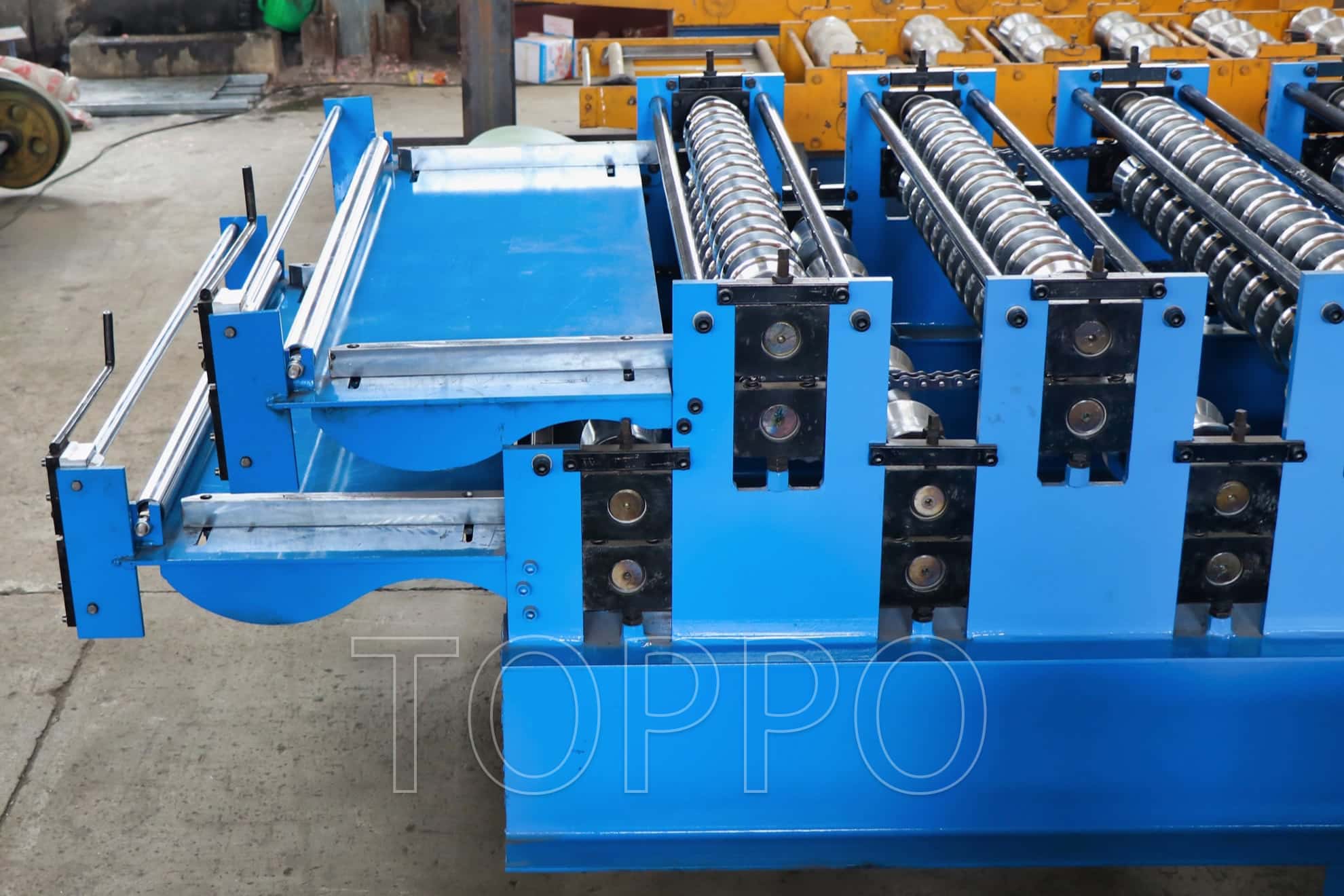 840/850 Electric Shear Double Layer Roll Forming Machine