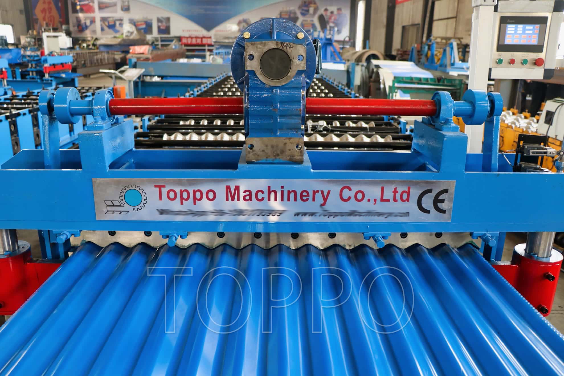 840/850 Electric Shear Double Layer Roll Forming Machine