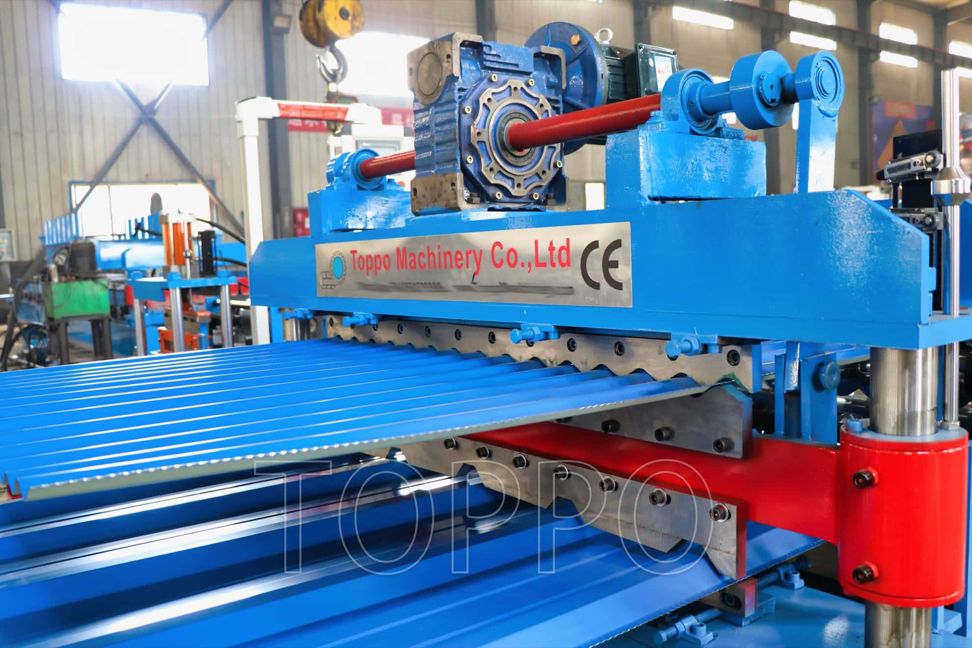 840/850 Electric Shear Double Layer Roll Forming Machine
