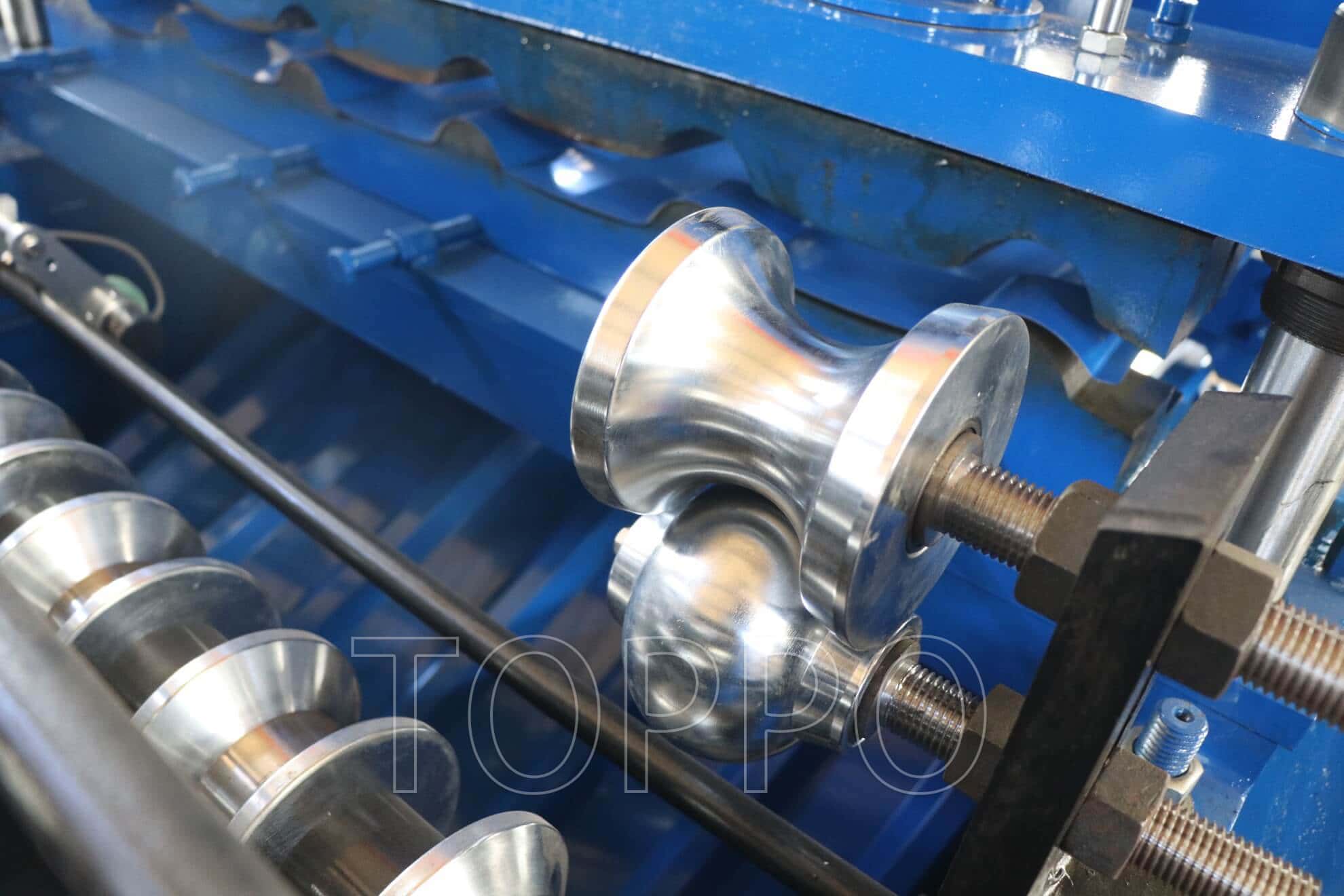 High Speed Metal Roofing Panel Roll Forming Machine for Corrugated Steel Roofing Sheets