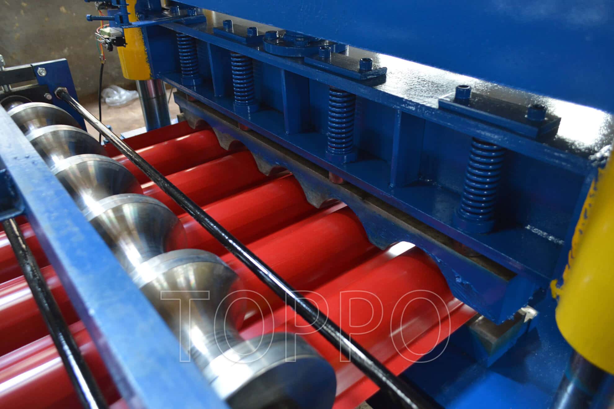 High Precision Double Layer Roll Forming Machine with PLC Control
