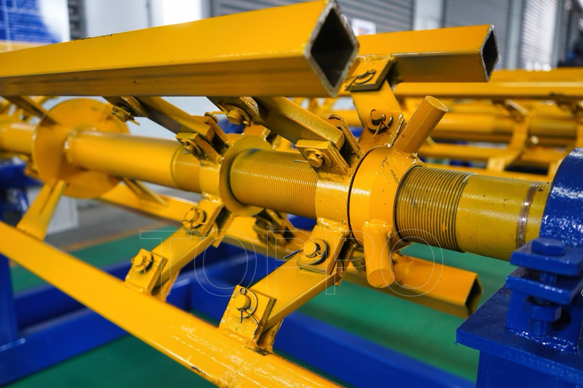 Triple Shaft Electric Decoiler for Multi-Coil Roll Forming Lines